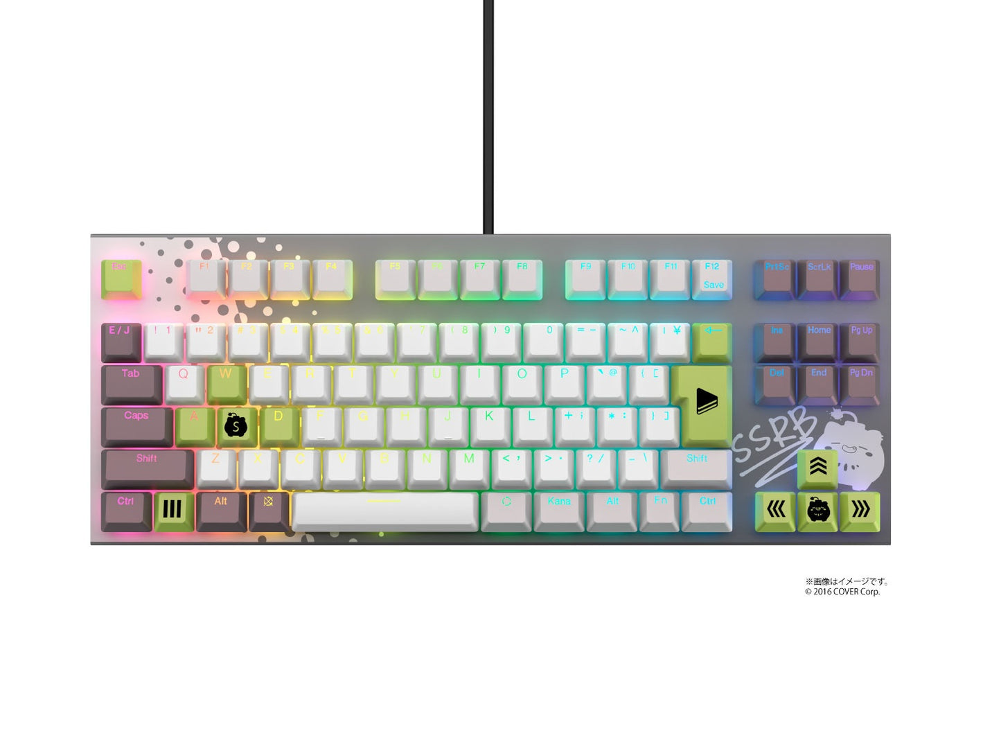 【Pre-order】REALFORCE ✕ ホロライブGX1 Keyboard