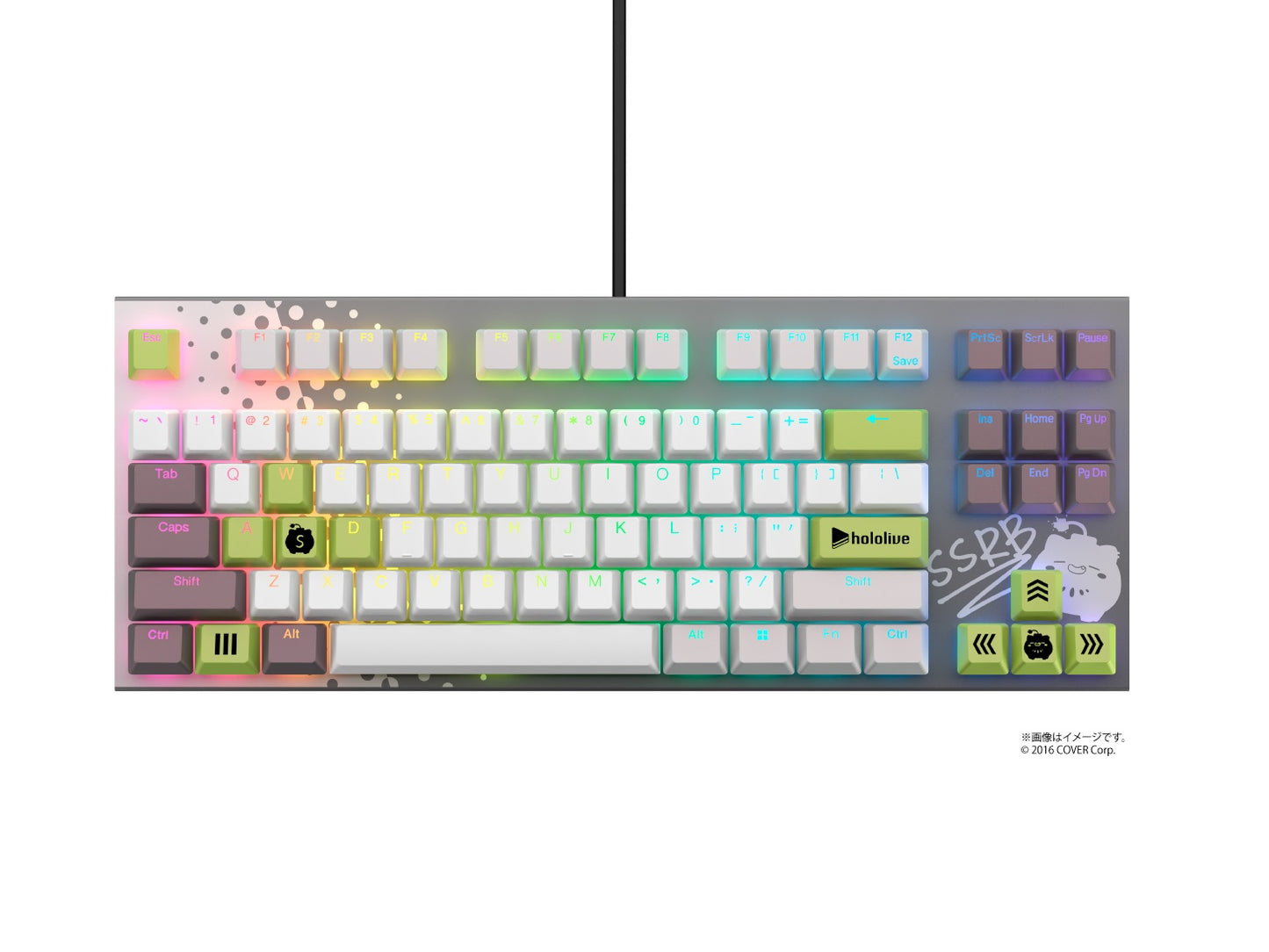 【Pre-order】REALFORCE ✕ ホロライブGX1 Keyboard