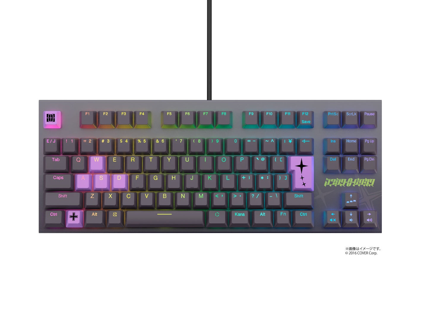 【Pre-order】REALFORCE ✕ ホロライブGX1 Keyboard
