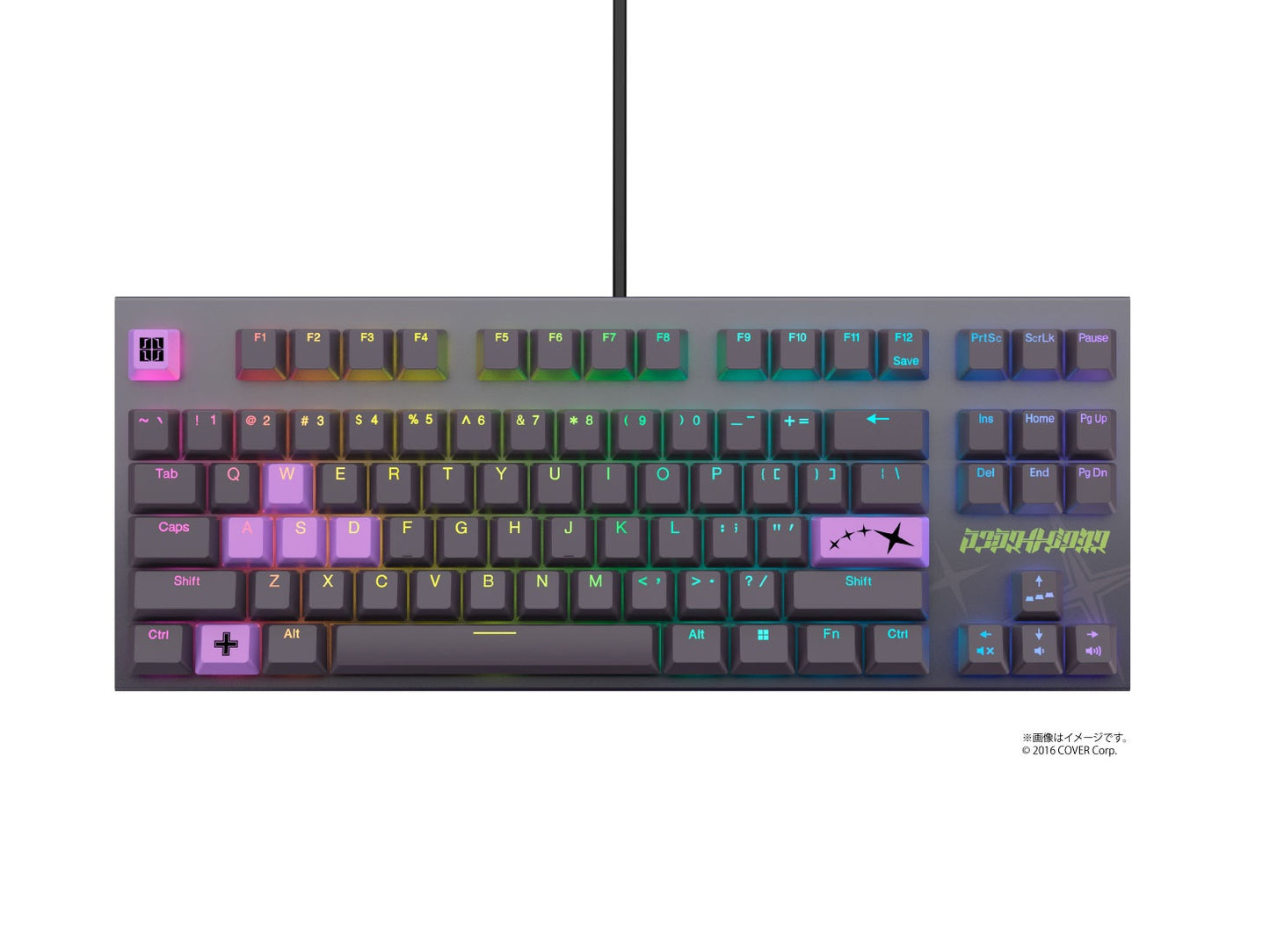 【Pre-order】REALFORCE ✕ ホロライブGX1 Keyboard