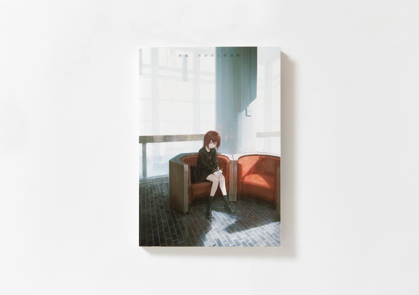 【Ready Stock】【Japanese Painting Album】【れおえん】 Gray flower hyka