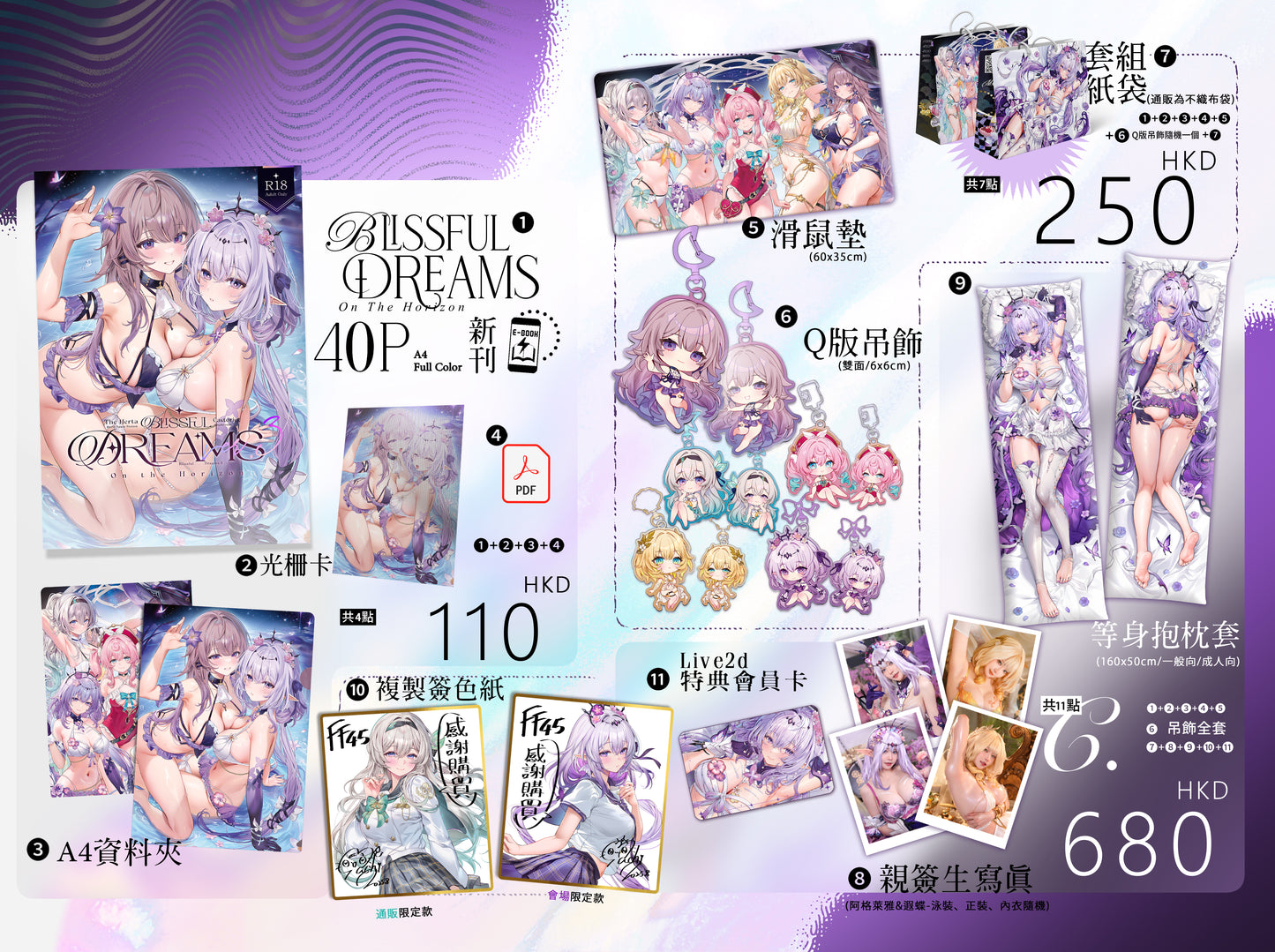 【預購】風味馬吉Machi - FF45 新刊套組《崩壞:星穹鐵道》