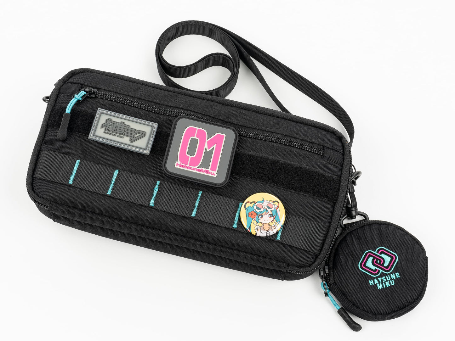 【預購】初音ミク Wallet Shoulder bag MIKU-SLD-W
