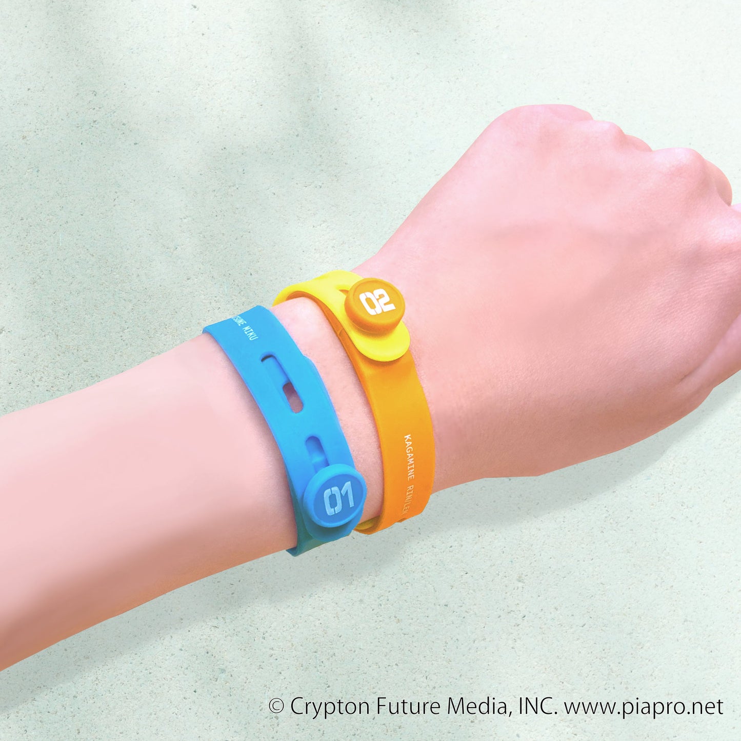 Hatsune Miku Silicone Cable Band Piapro Charact