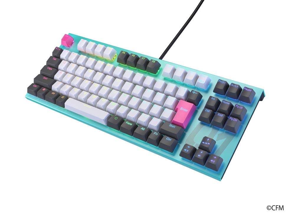 【預購】初音ミク x REALFORCE GX1 GAMING KEYBOARD