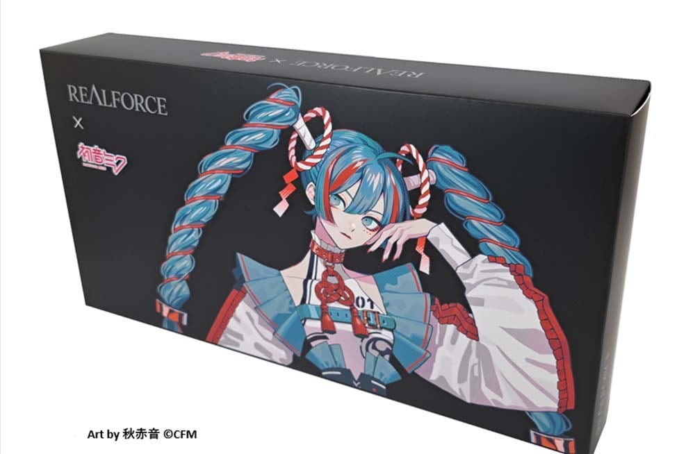 【預購】初音ミク x REALFORCE GX1 GAMING KEYBOARD