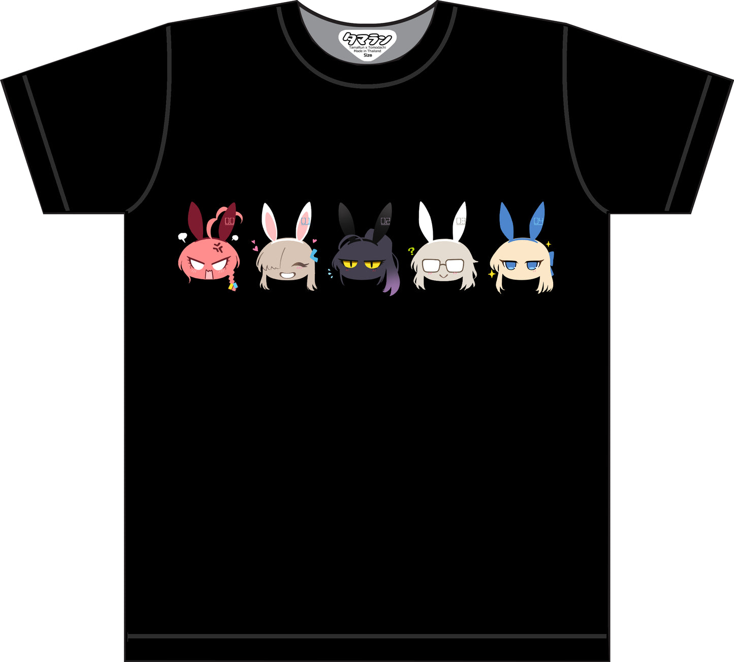 【預購】《Tomodachi》Blue Archive 同人 T-shirt & Pant