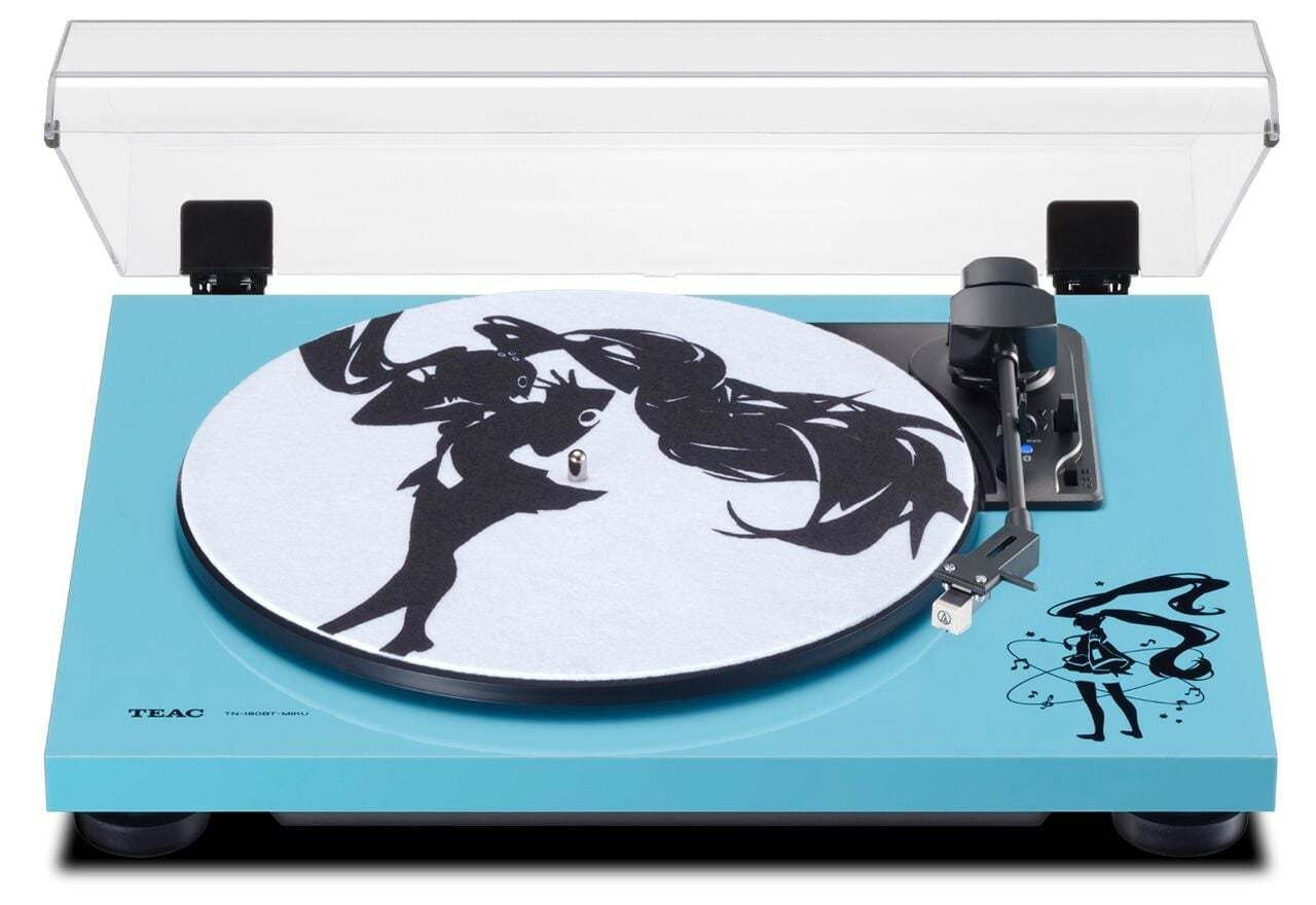 【預購】初音ミク 黑膠唱片機 TN-180BT-MIKU
