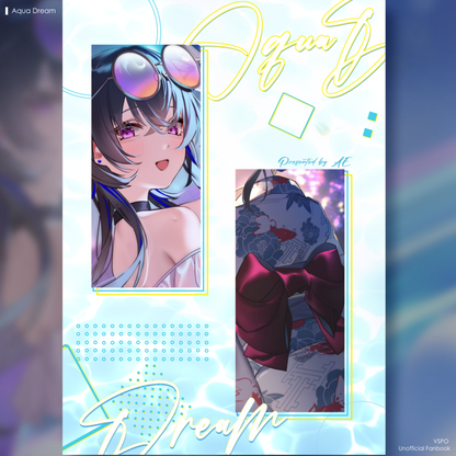 aekun_cben 【ぶいすぽっ!】眼鏡狐狸屋 C108　一ノ瀬うるは新刊 「Aqua Dream」