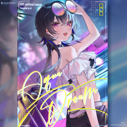 aekun_cben 【ぶいすぽっ!】眼鏡狐狸屋 C108　一ノ瀬うるは新刊 「Aqua Dream」