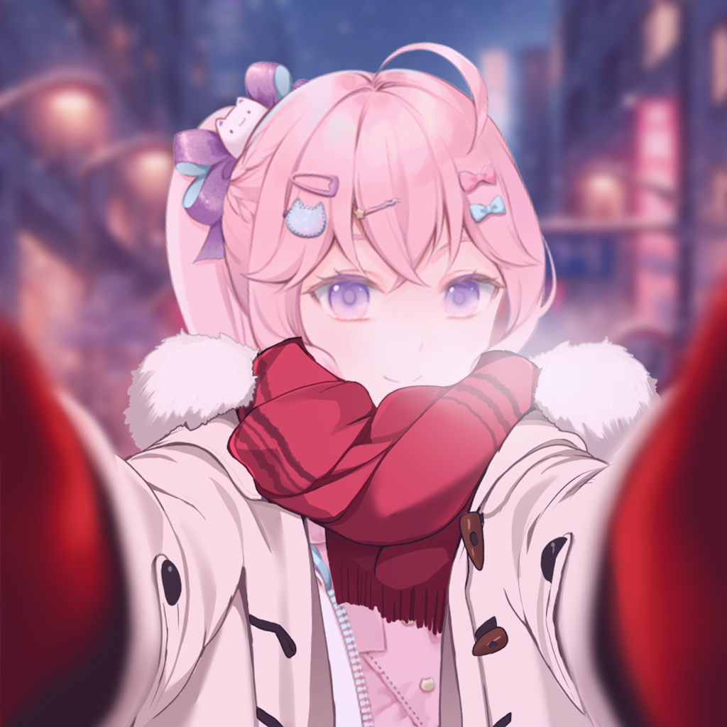 陽葵眠猫 Fan Art — 冬日造型