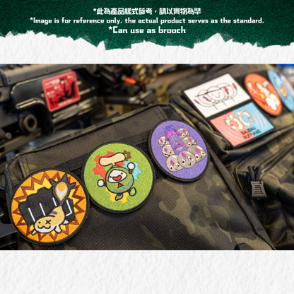 【預購】《Tako水族館》 Hololive 魔術貼臂章 Morale Patches